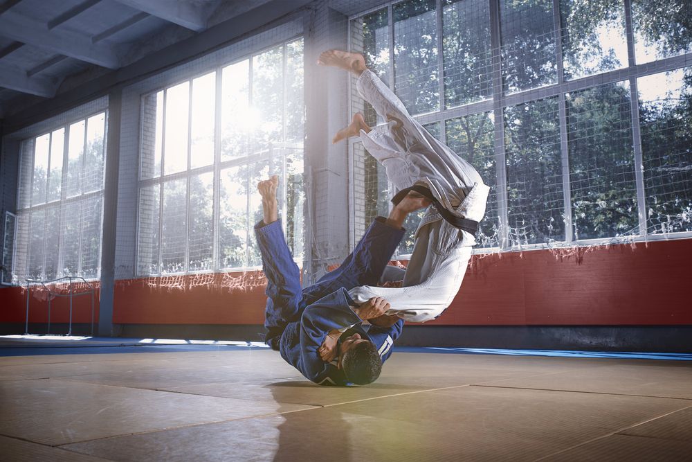 agarres de pierna en el judo