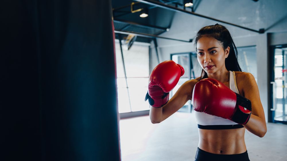 practicar boxeo