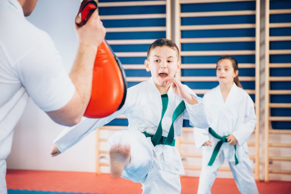 entrenamiento de taekwondo