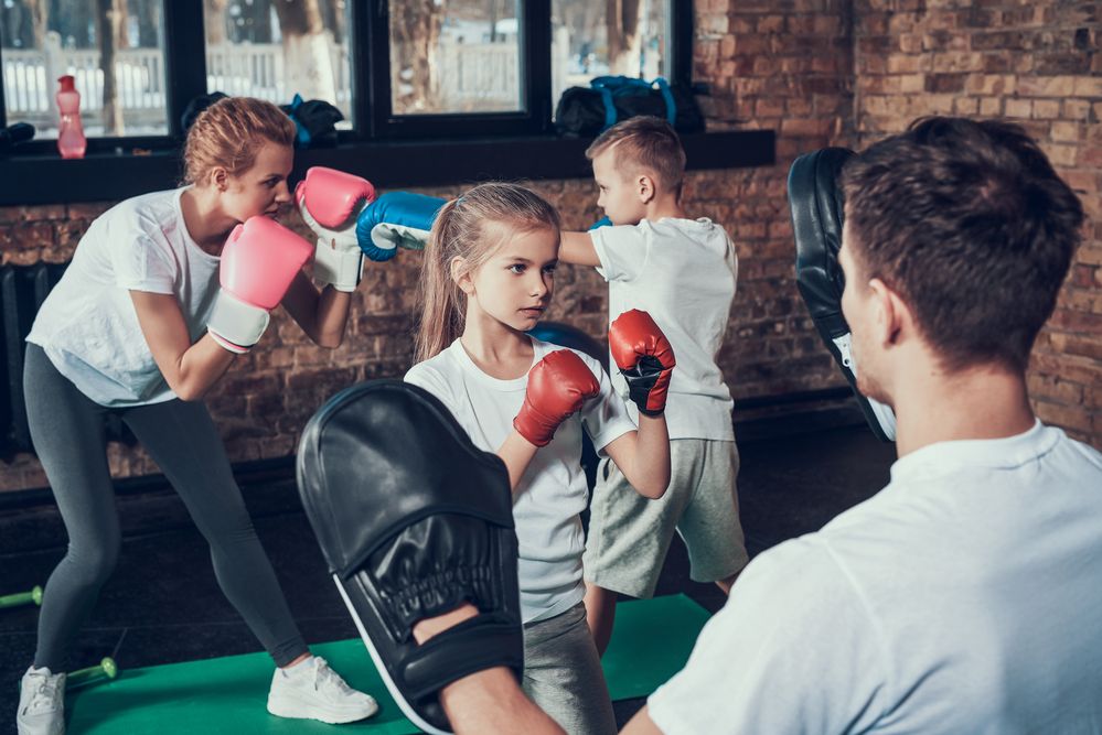 Kick boxing para niños en Barcelona