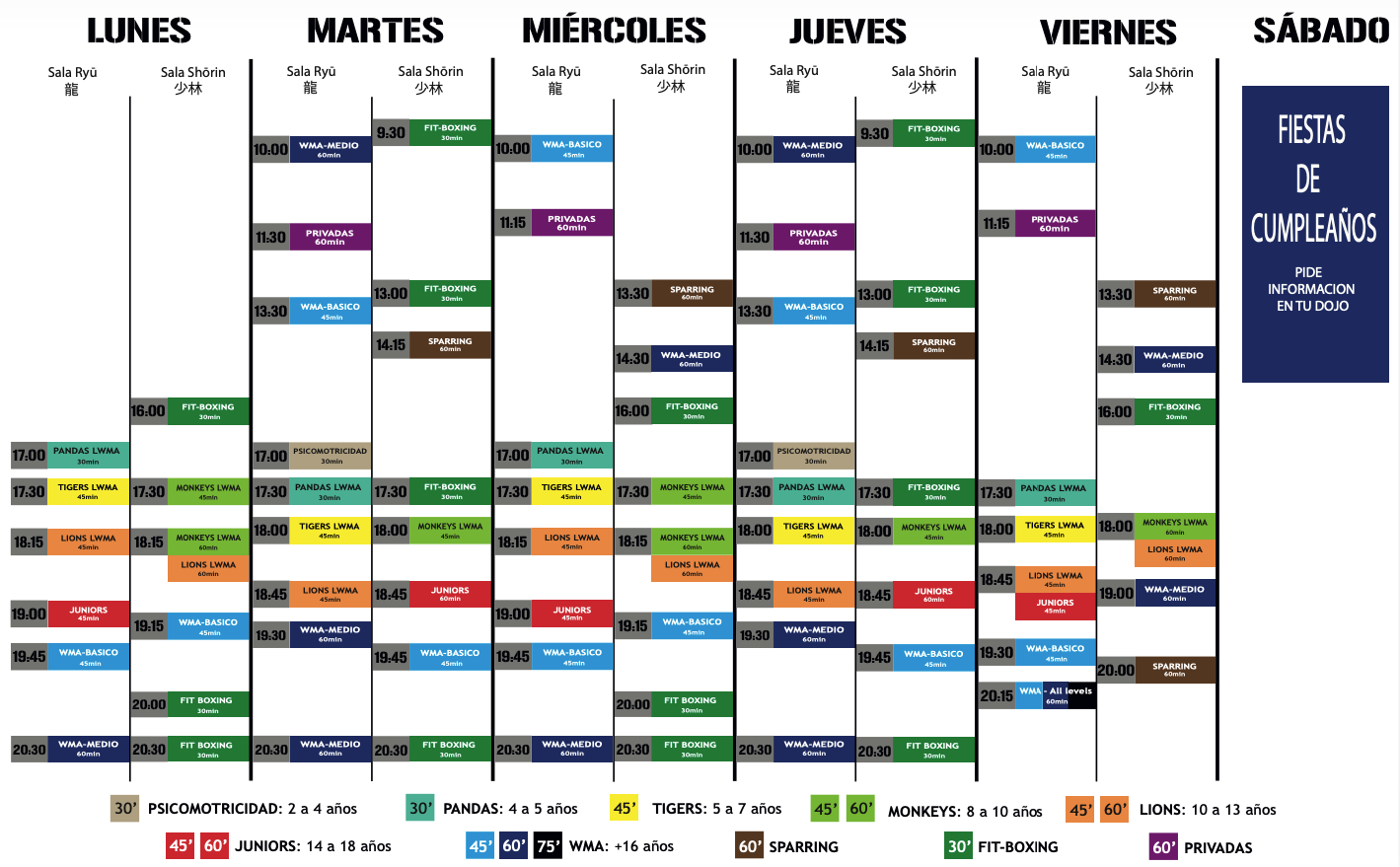 Horarios Aragón 2026 Horarios Aragón 2026