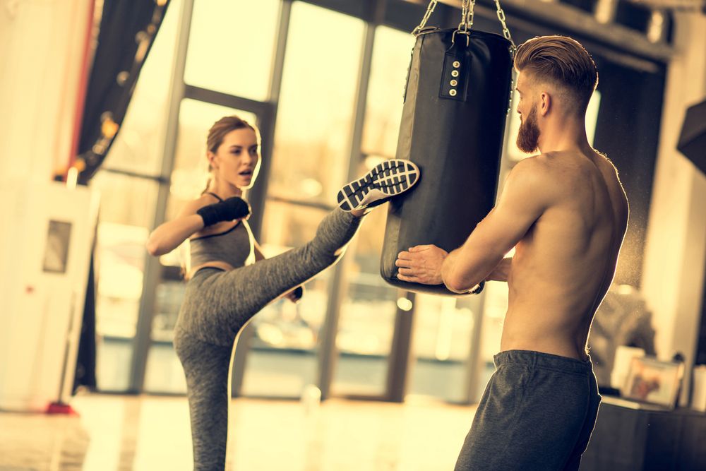 cómo respirar en kickboxing